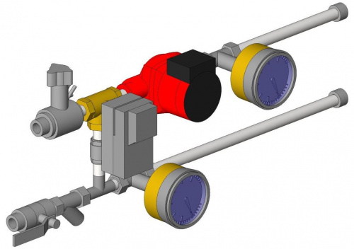 Узел регулирования OD-2.5-20-40-P1-WL (3HD)